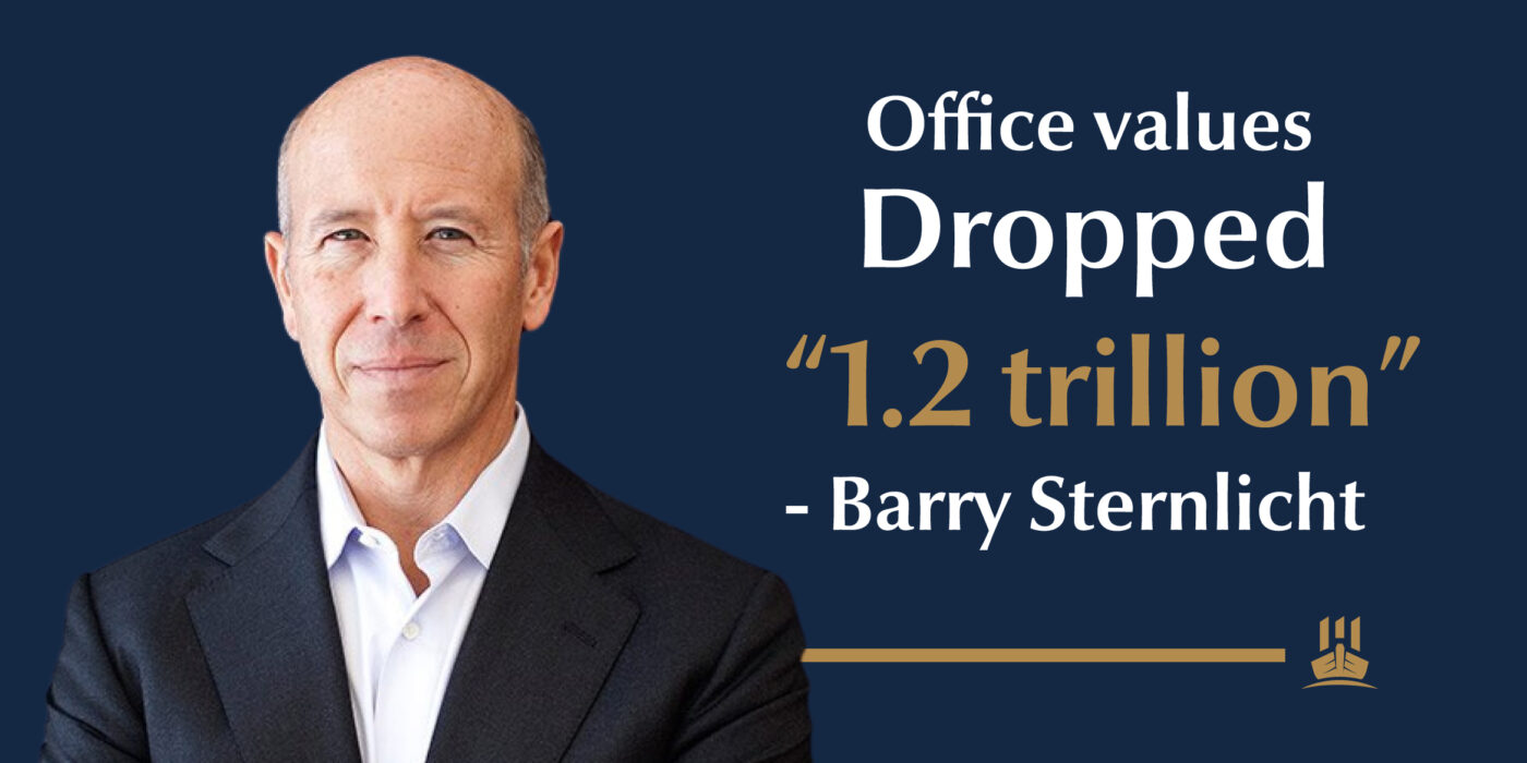 Office real estate losses will hit $1 trillion, Barry Sternlicht says